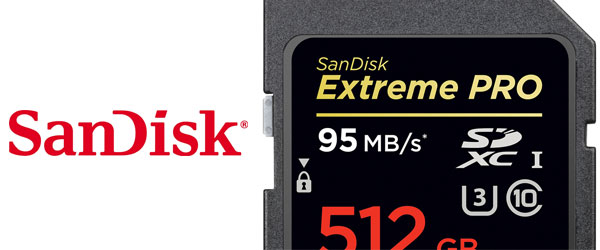 SanDisk 512 GB SD Card