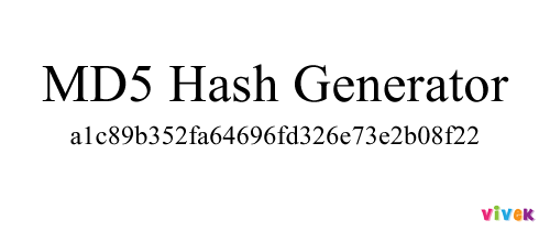 MD5 Online Generator | Online MD5 Hash Generator