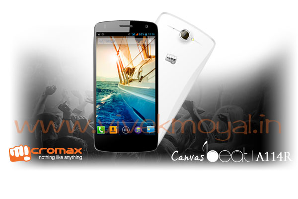 Micromax Canvas Beat A114R Specificatons
