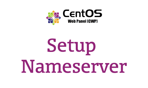 CentOS Web Panel Setup Nameserver