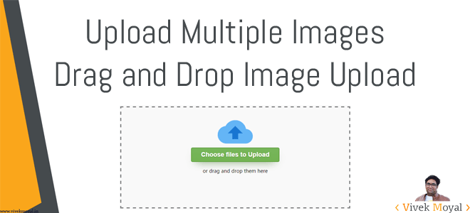 drag and drop multiple image upload