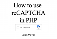 How to use google recaptcha in PHP